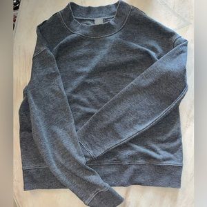 Grey crew neck